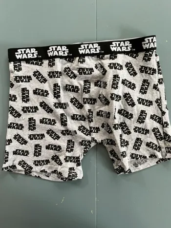 Caleçon star wars gris noir neuf