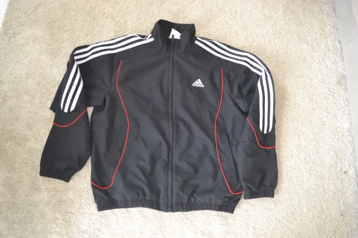 Veste de survêtement zippée Adidas - Taille 14 ans