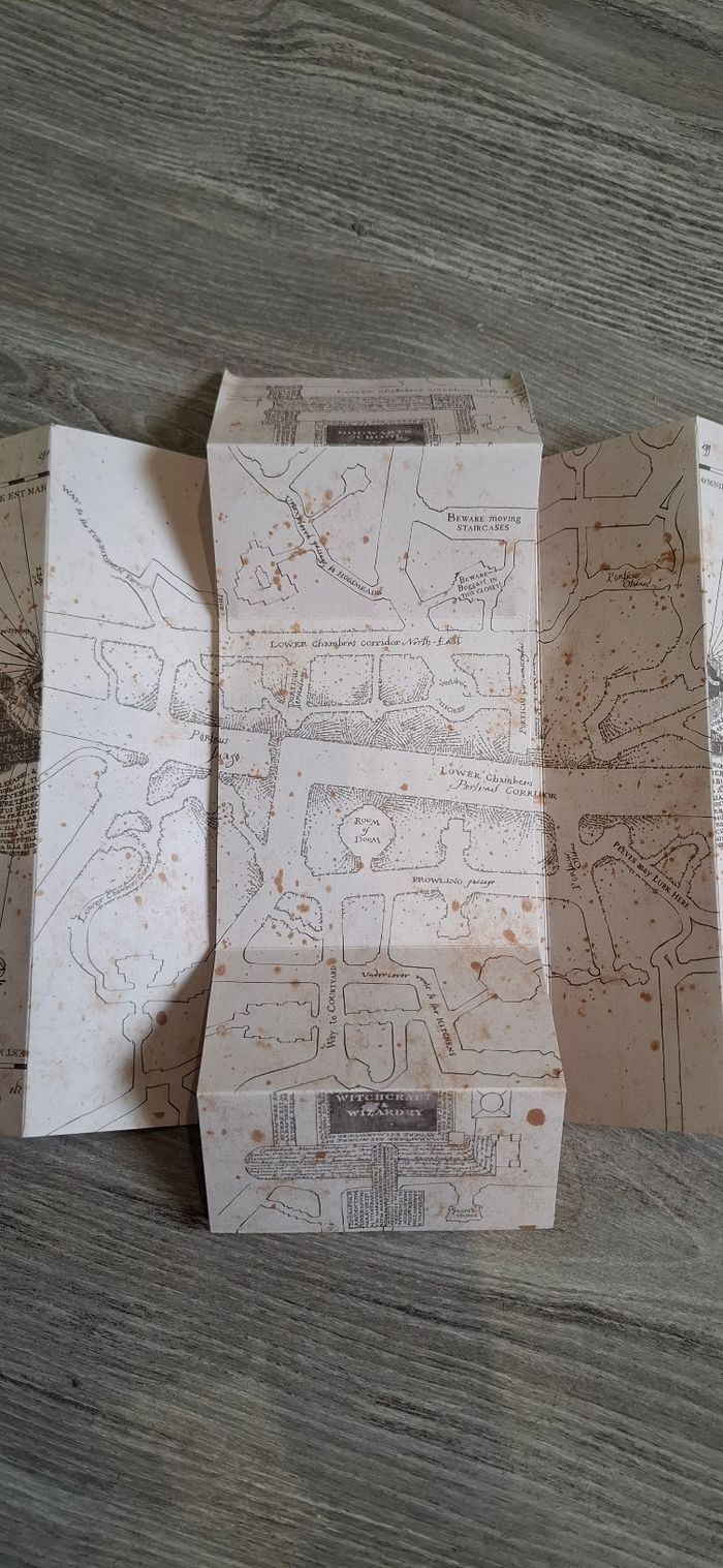 Carte du Maraudeur Harry Potter - photo numéro 5