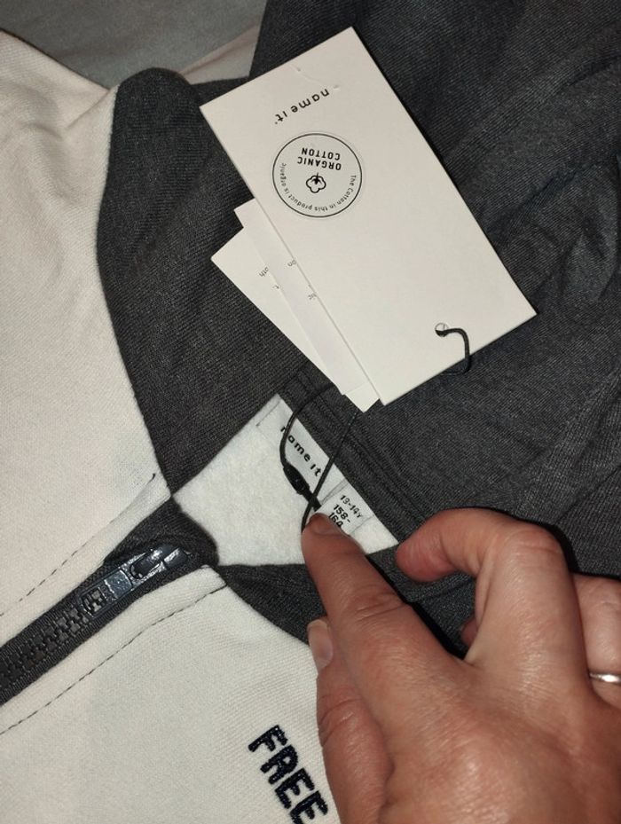 Sweat zippé à capuche - photo numéro 3