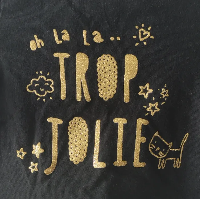 T shirt manches longues bébé fille 6 mois Tissaia - photo numéro 2