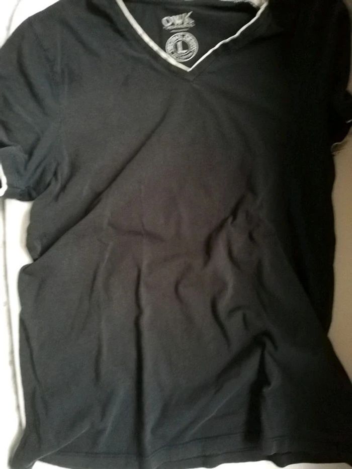 T shirt uni bleu marine