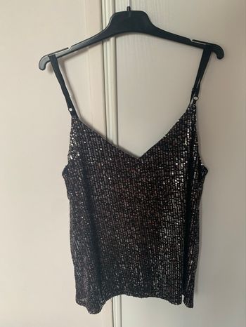 Top à paillettes Taille S Kiabi