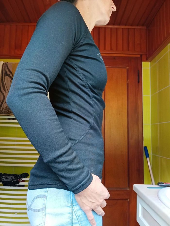 Sous pull de sport femme noir McKinley - photo numéro 5