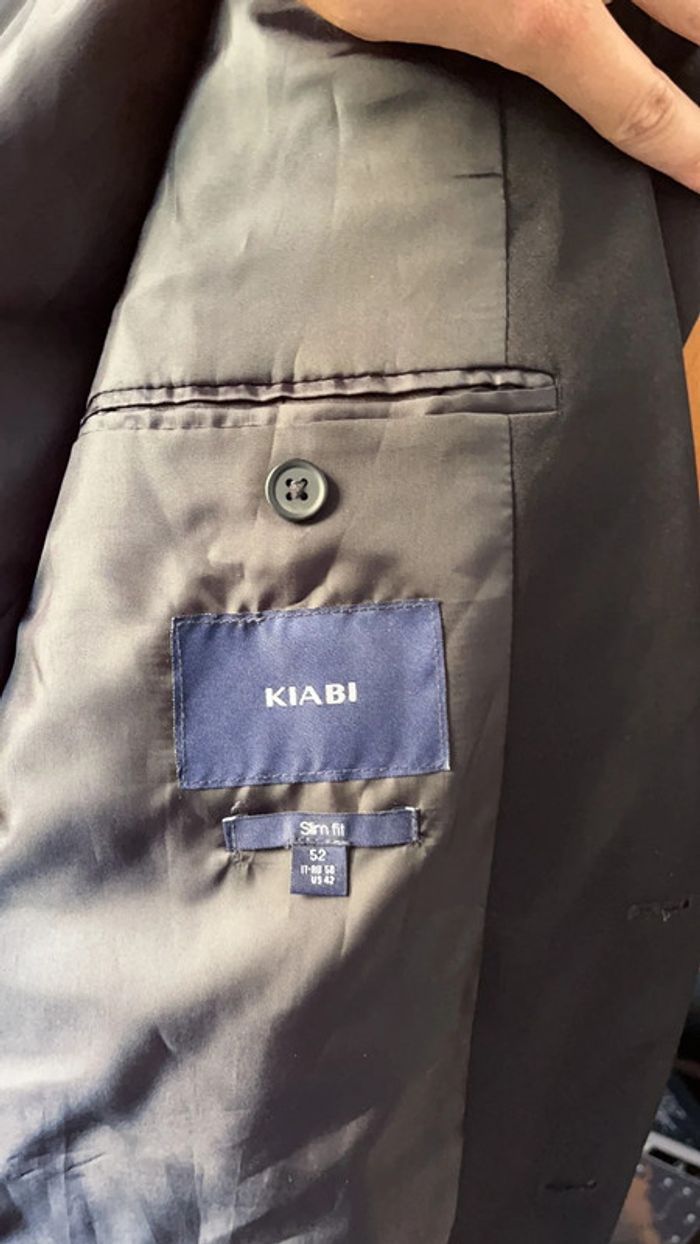 Veste de costume noire Kiabi 52 - photo numéro 7