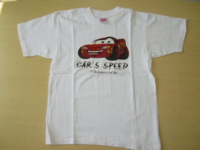 t-shirt Cars 10 ans