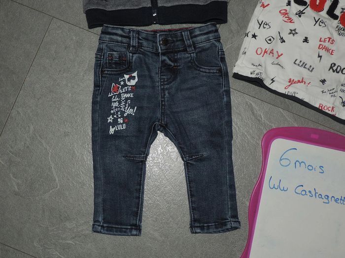 ensemble lulu castagnette taille 6 mois peu porté - photo numéro 3