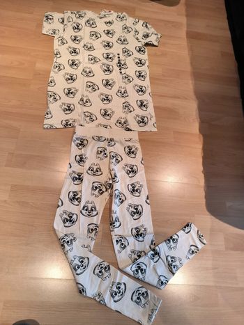 Pyjama Tic et Tac Undiz beige taille S neuf