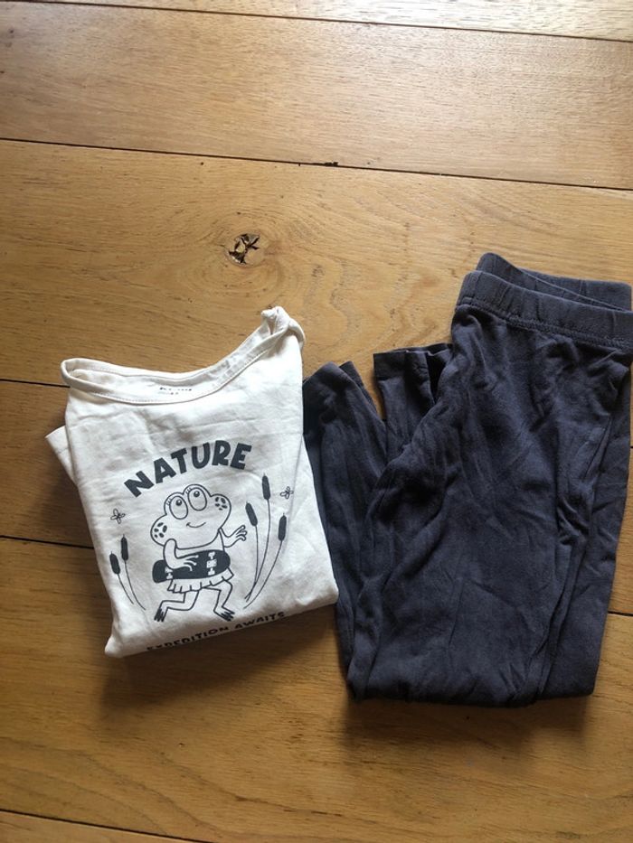 Pyjama mi saison manches longues