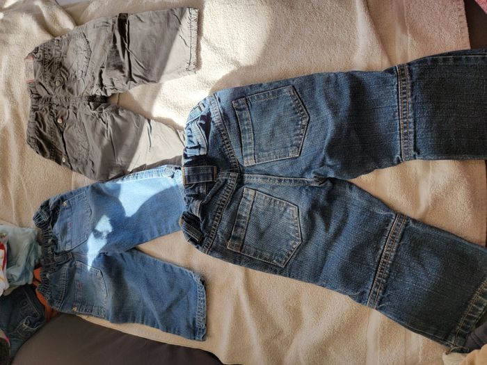Lot de 6 jeans 12 mois garçon - photo numéro 2