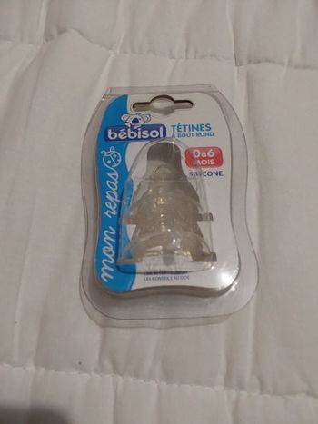Tétine pour biberon de 0 à 6mois