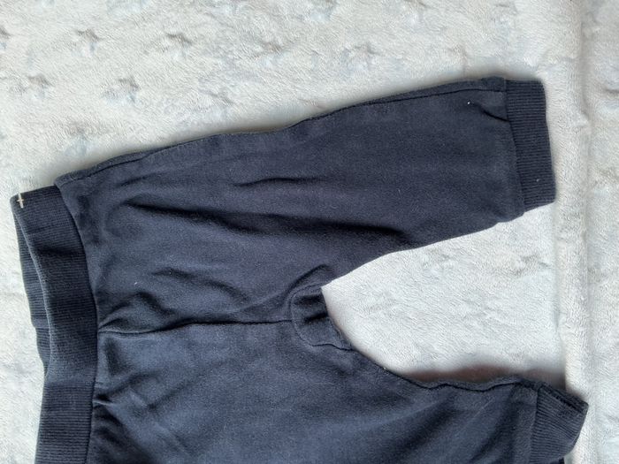 pantalon de jogging bleu marine taille élastique 3 mois gémo - photo numéro 5