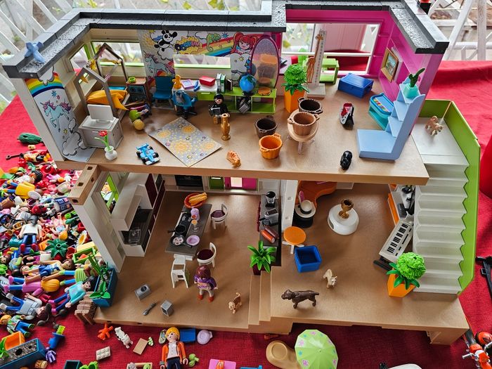 Lot villa playmobil city
