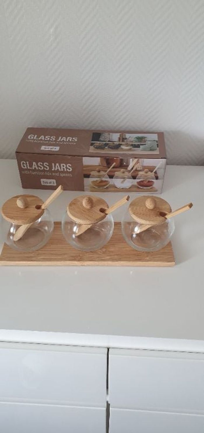 Ensemble 7 pièces pots à épices