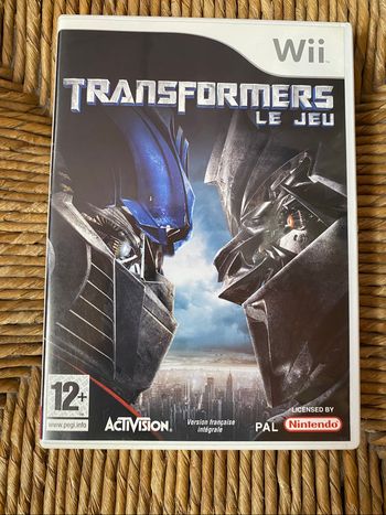 Jeu wii transformers