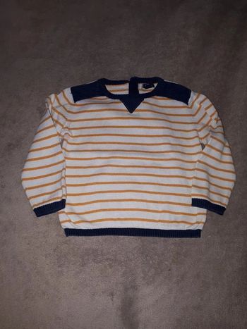 Pull garçon Kiabi 18 mois