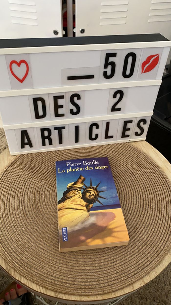 Livre « La planète des singes » de Pierre Boulle