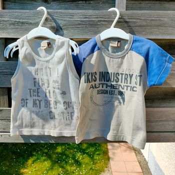 Lot de deux tshirts IKKS garçon 2, 3 ans