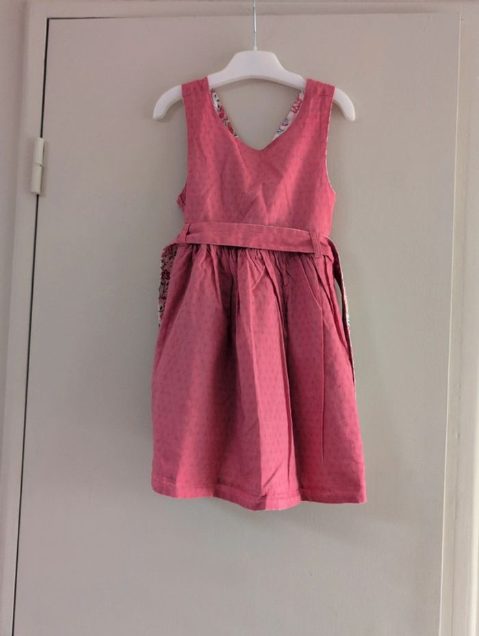 Lot de 2 robes à fleurs fille 5 ans Sergent Major Neuf - photo numéro 3