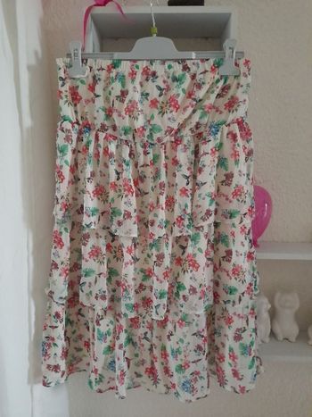Jupe fleurie