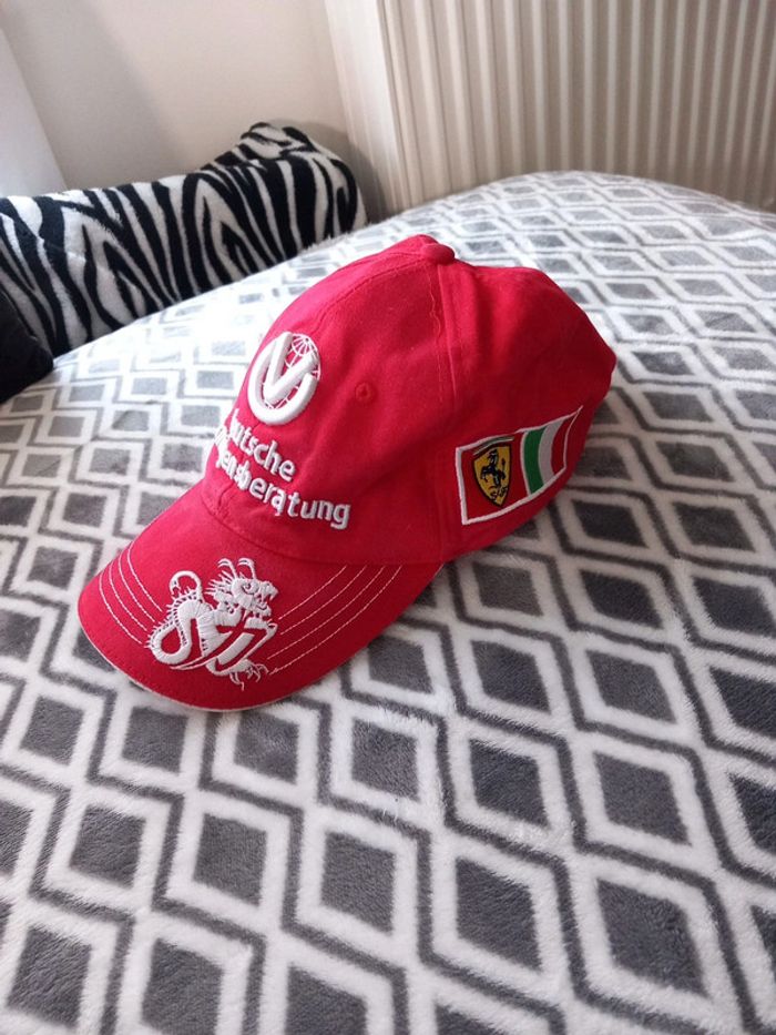 Casquette Ferrari Michael Schumacher - photo numéro 2