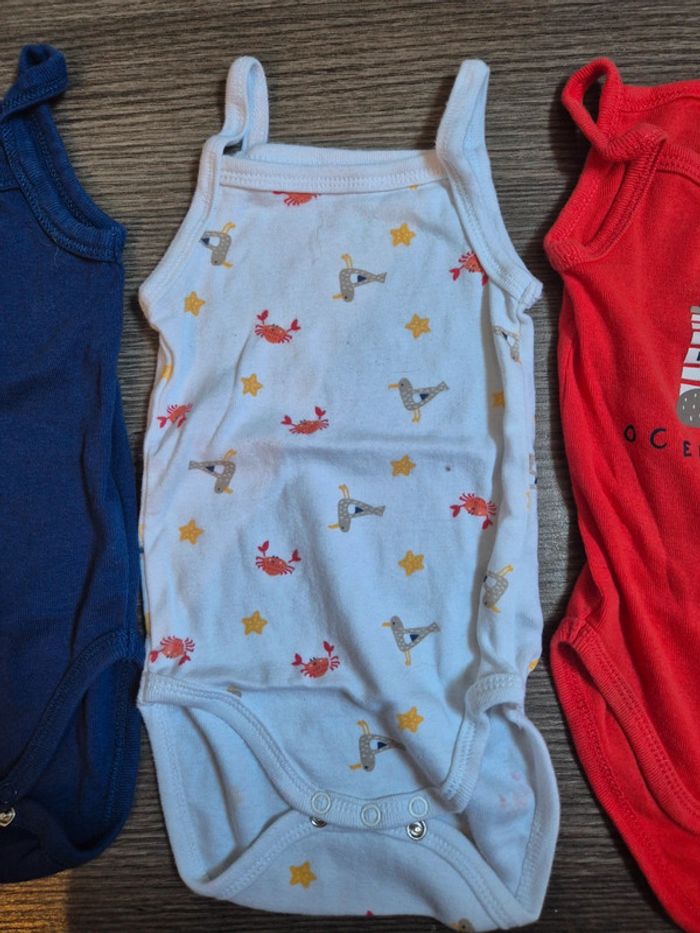 Lot de 3 bodys sans manches - photo numéro 3