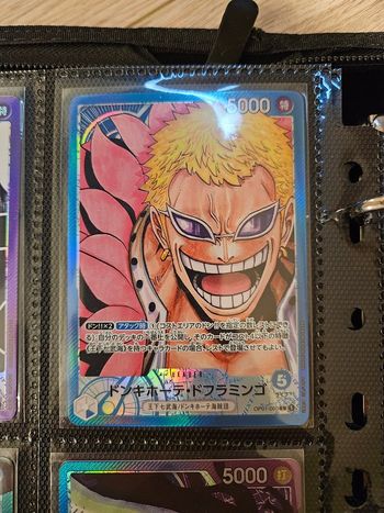 Doflamingo leader jap one piece tcg