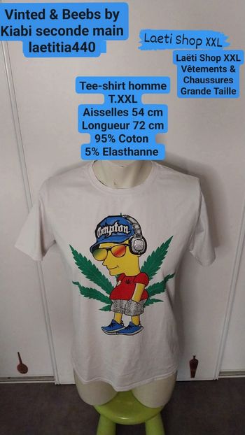 Tee-shirt homme T.XXL