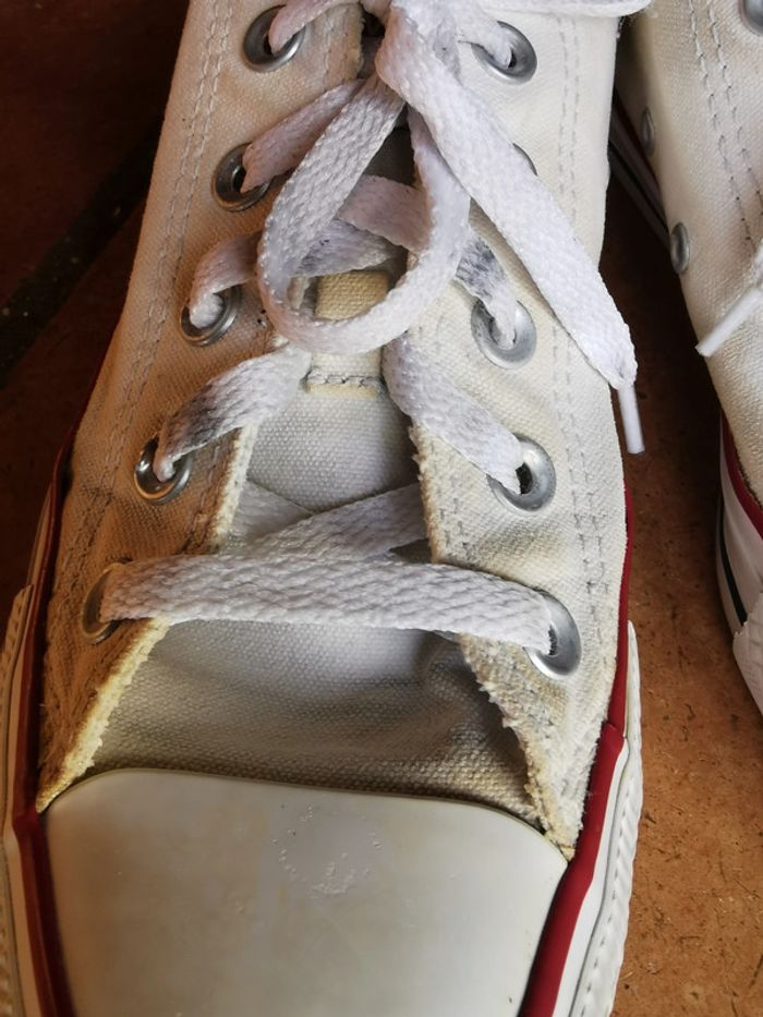 Converses baskets basses en tissu pointure 36,5 - photo numéro 10
