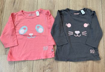 Lot de 2 hauts 6M