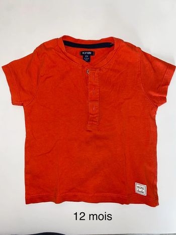 Tee shirt 12 mois