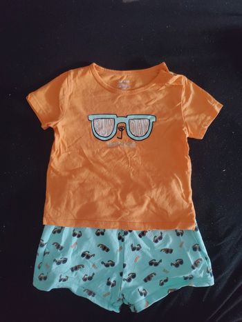 Ensemble short 18 mois