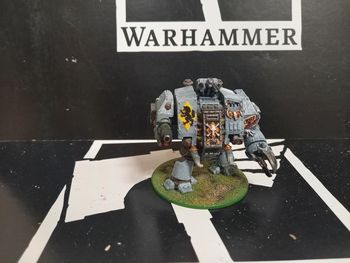 Vénérable dreadnought metal space wolves rogue trader space marines warhammer