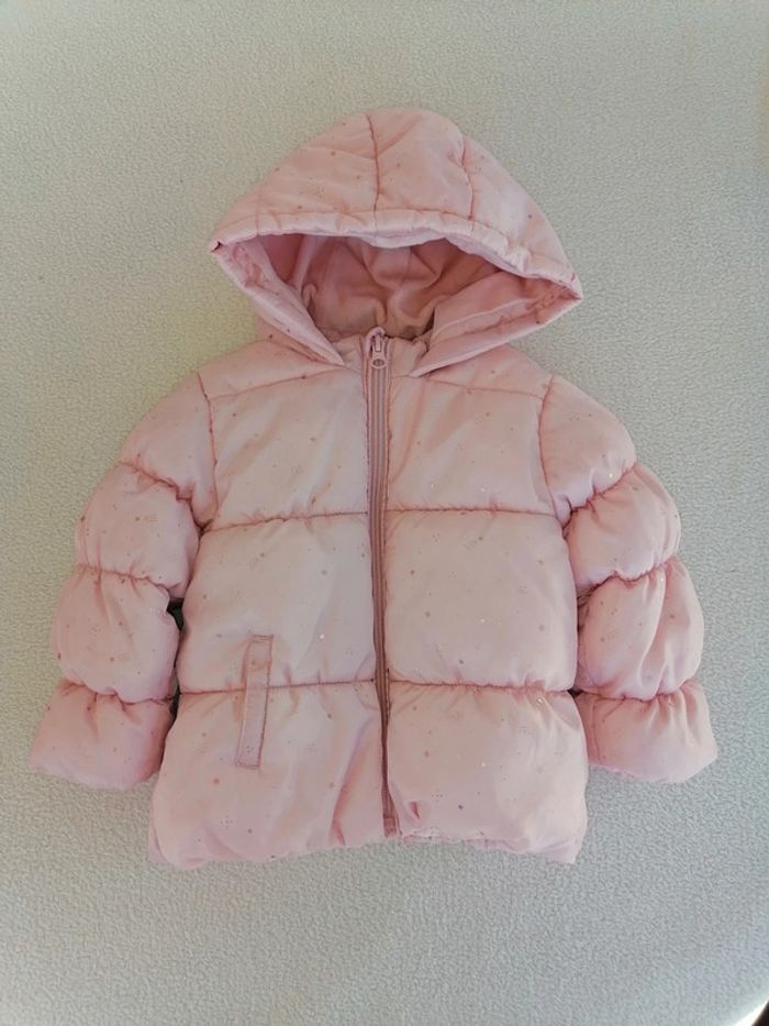 Doudoune doublé polaire très chaude 24 mois