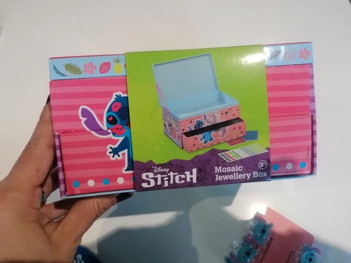 Ensemble sac Stitch, pinces Stitch,coffre bijoux Stitch 👧🏻 - photo numéro 4