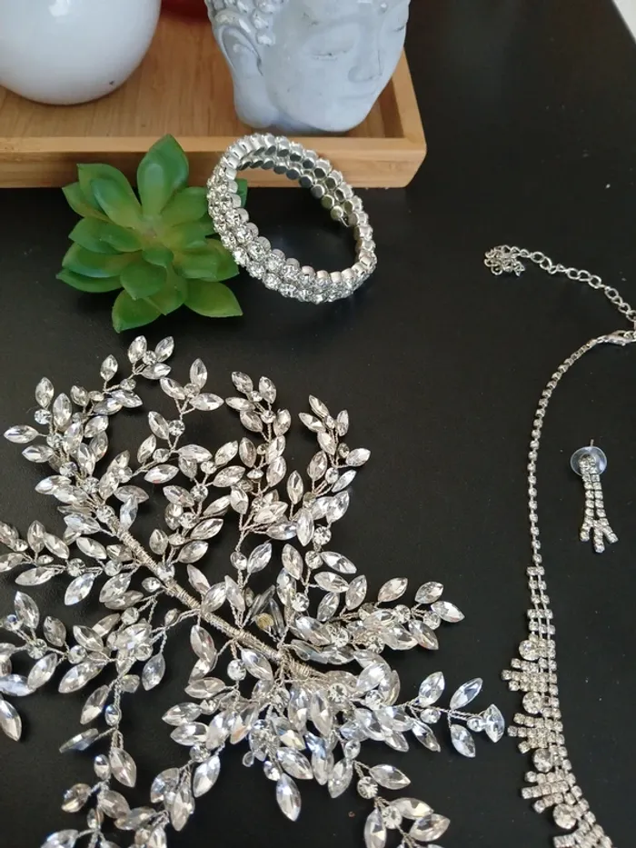 Lot bijoux et accessoires de cheveux Mariage🌿🎉 - photo numéro 10