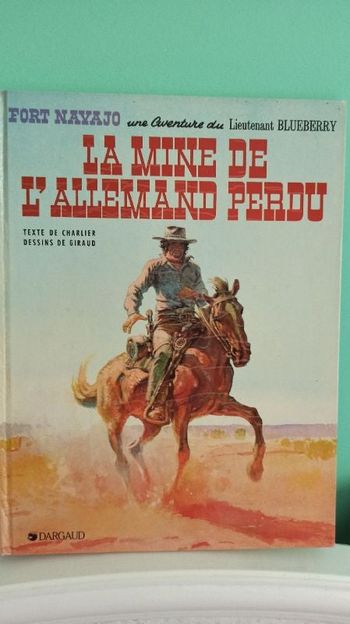 🐴 Bande dessinée la mine de l'Allemand perdu de Charlier et de Giraud 🐴