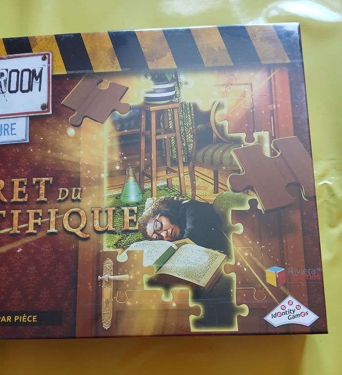 Puzzle escape le Secret du Scientifique riviera games - photo numéro 6