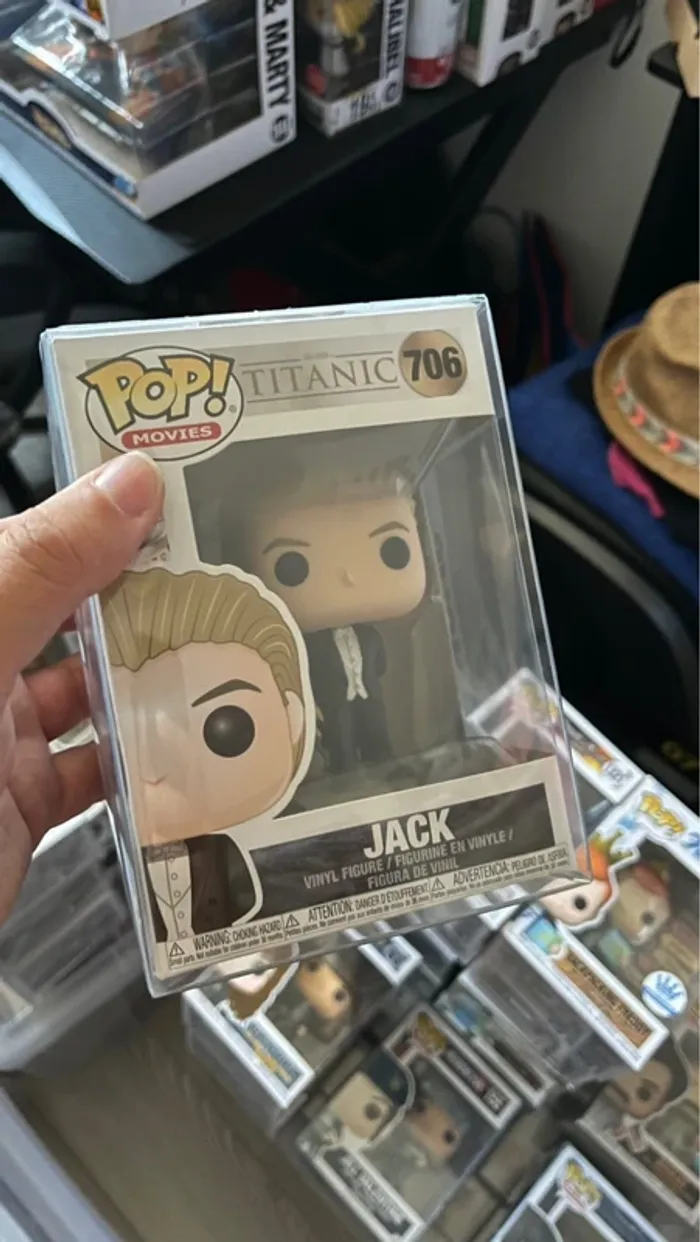 Lot de 2 Pop Titanic Rose et Jack - photo numéro 4