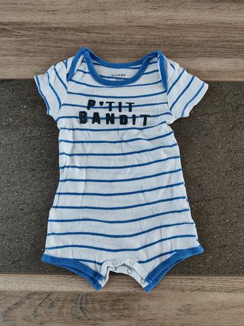 Grenouillère été p'tit bandit