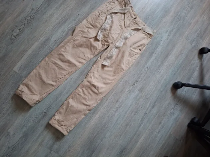 Pantalon femme beige - photo numéro 3