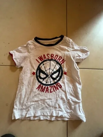 T-shirt Spider-Man taille 86 cm