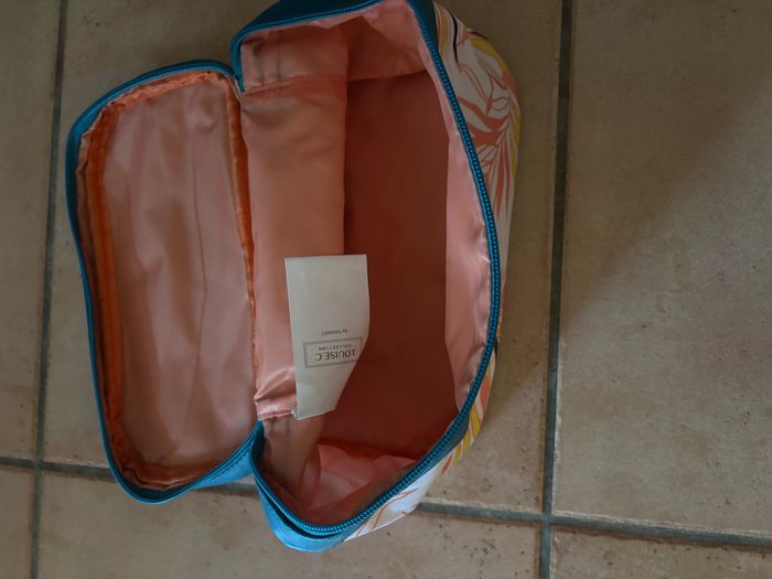 Trousse beauté feuillageà fermeture - photo numéro 2