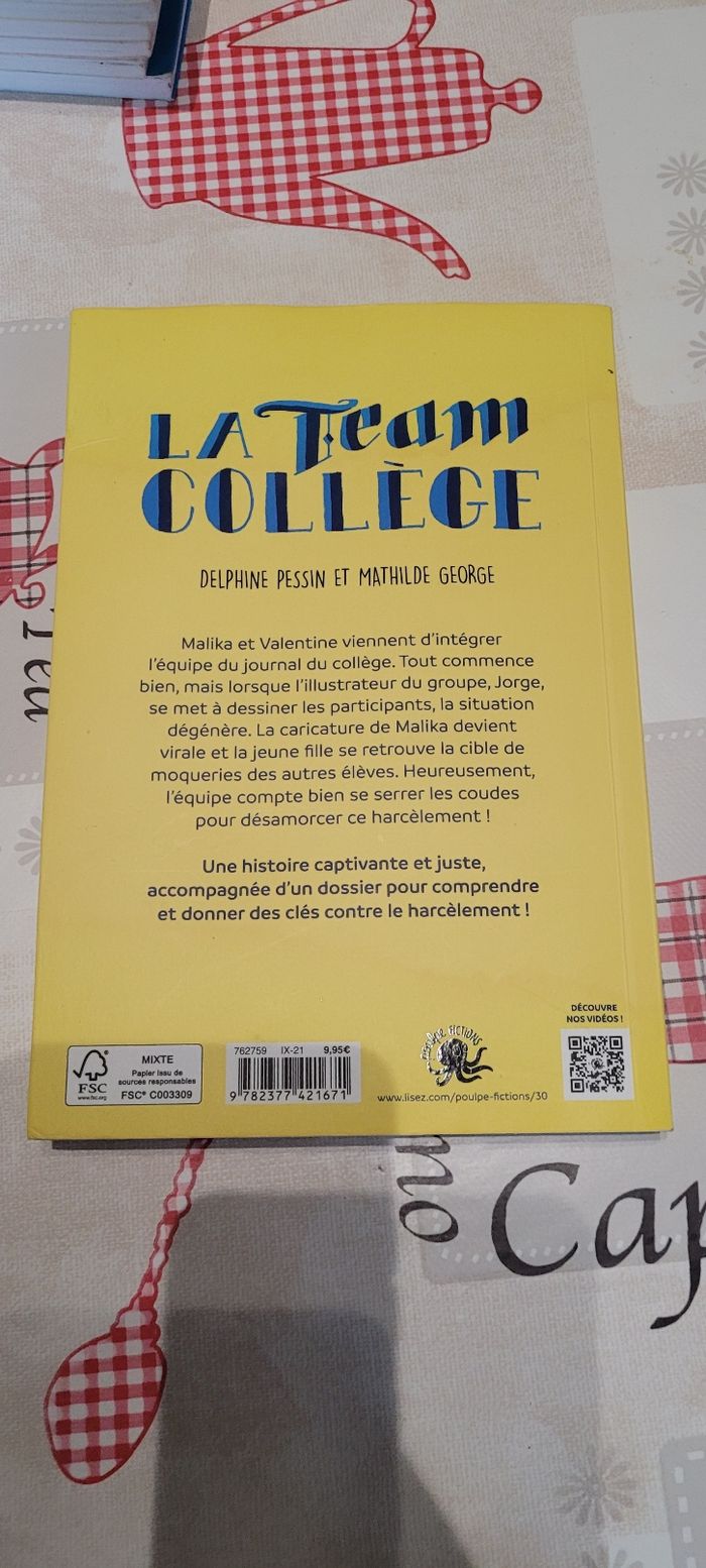 La team collège livre - photo numéro 2