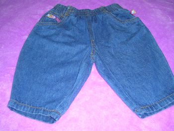 pantalon en jeans bleu "rebble pebble" 6 mois