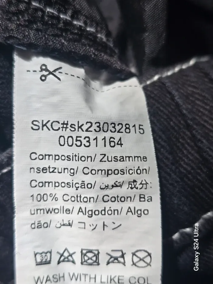 Jean large cargo noir - Shein - Taille 10/11 ans - photo numéro 4