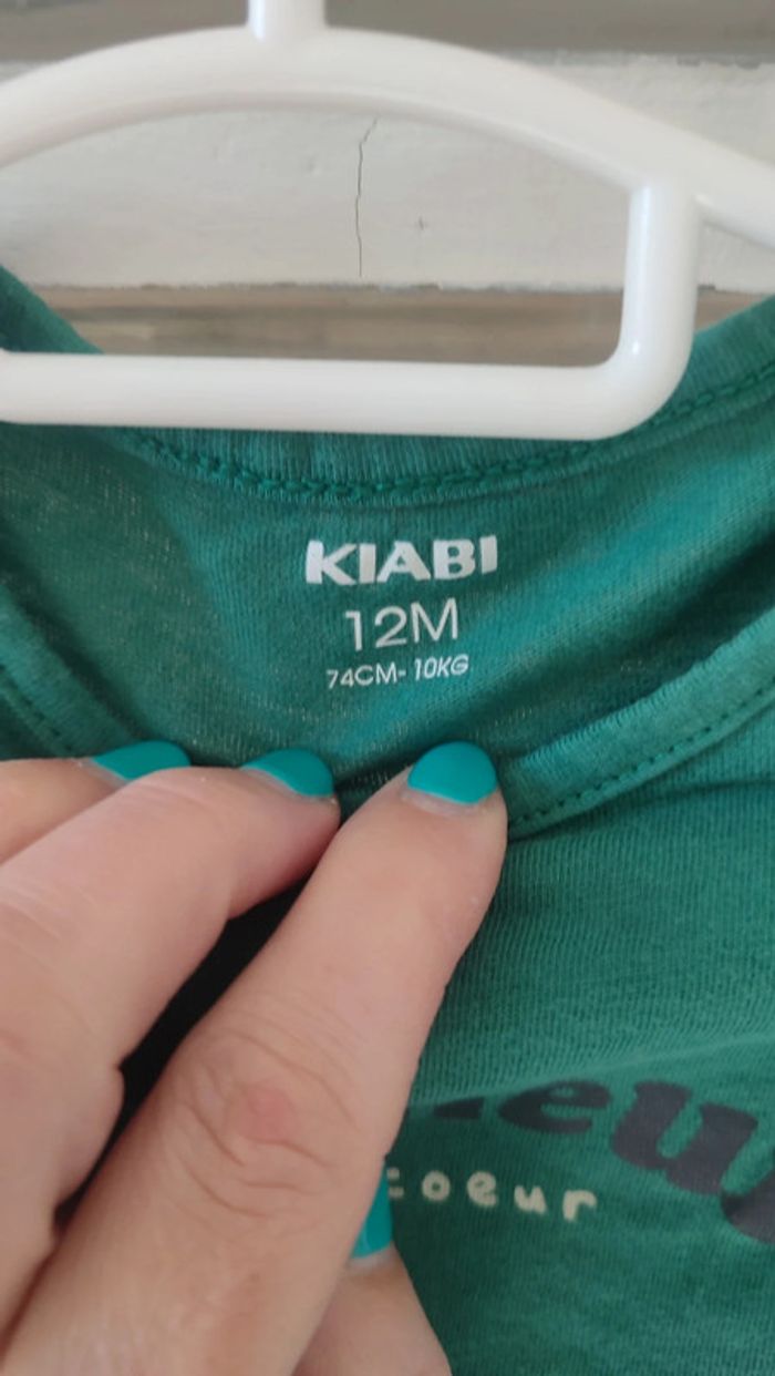 Tee-shirt Kiabi 12 mois - photo numéro 3