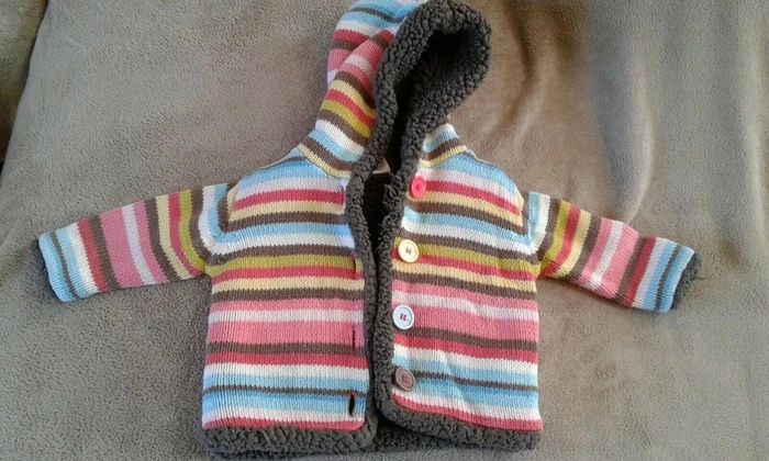 Veste gilet chaude interieur polaire
12mois Tim Pouce