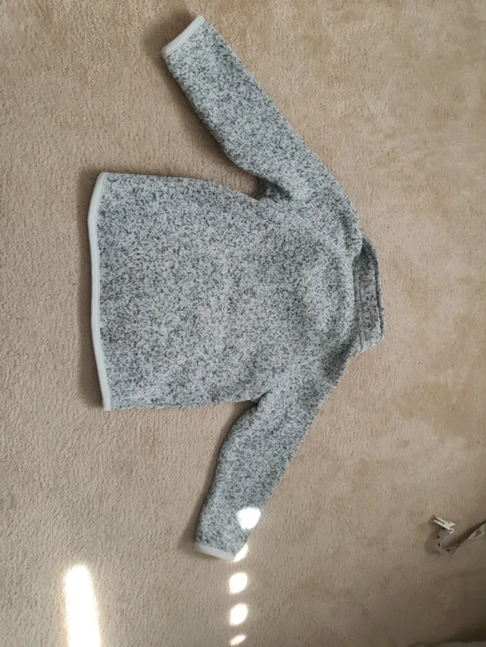 12/18 mois lot mi saison garçon jean cargo veste polaire tshirt - photo numéro 11