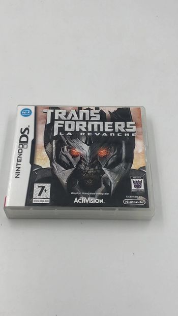 Jeu vidéo Transformers la revanche Nintendo Ds